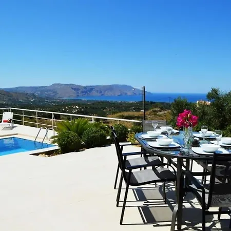 Villa Vuna - Private Pool -Sea View Chania  Exterior photo